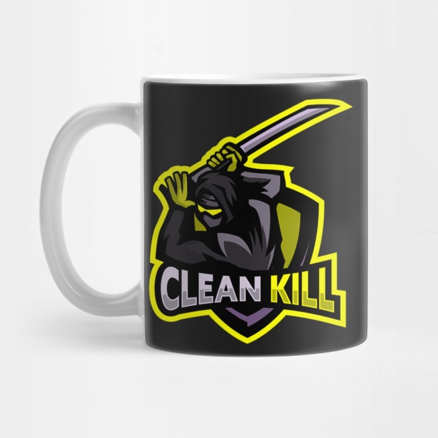 TEAM logo yellow by CLEANKILLESPORTS1